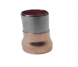 Iron plated copper pipe parts